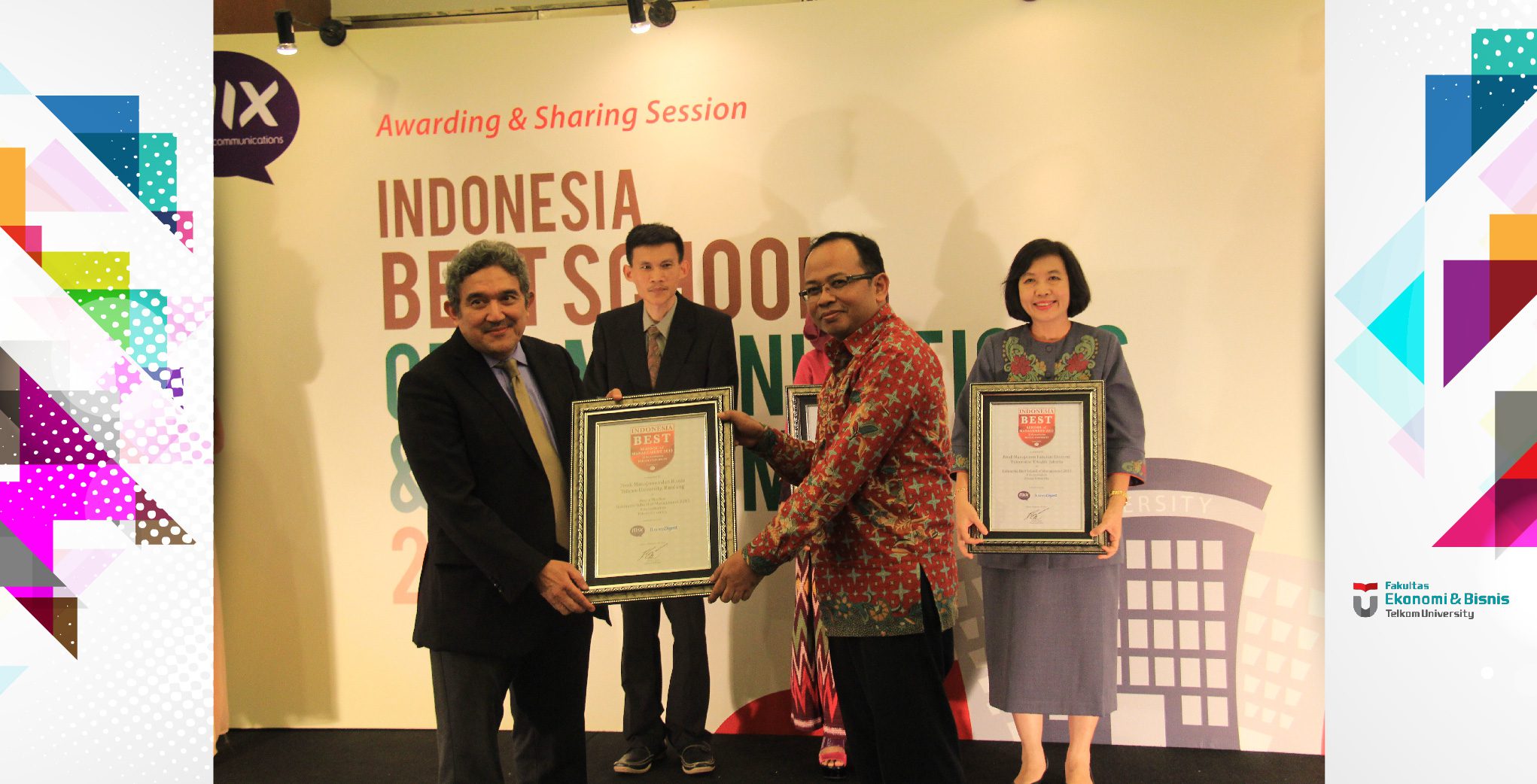 Kado Akhir Tahun, FEB Kembali Raih Best of The Best, School of Management