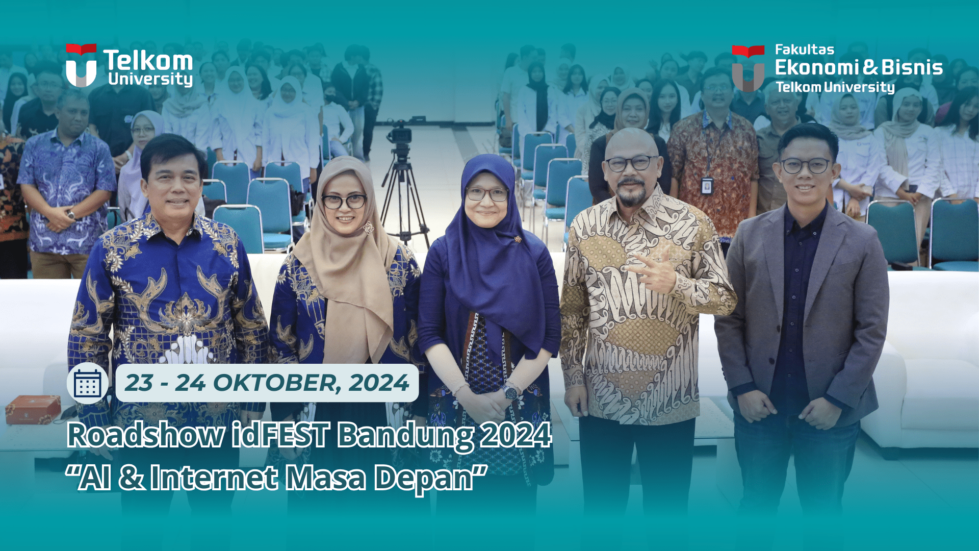 Roadshow idFEST Bandung 2024 “AI & Internet Masa Depan”