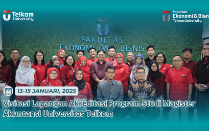 Telkom University Master of Accounting Study Program Accreditation Field Visitation