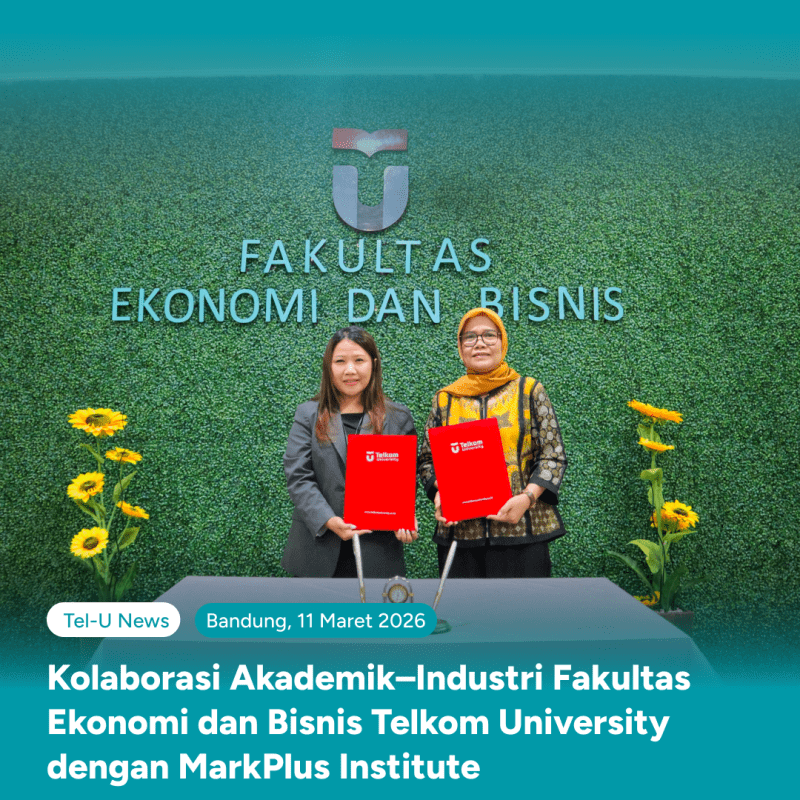 FEB Telkom University Jalin MoA Kerja Sama dengan MarkPlus